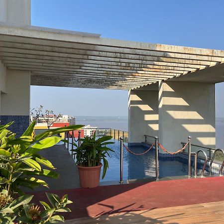 Studio Apt With Rooftop Panoramic Views @ Dabolim Vasco Da Gama Ngoại thất bức ảnh